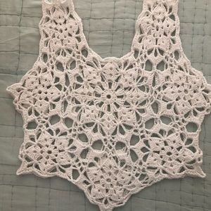 Handmade Crochet Lace Tank